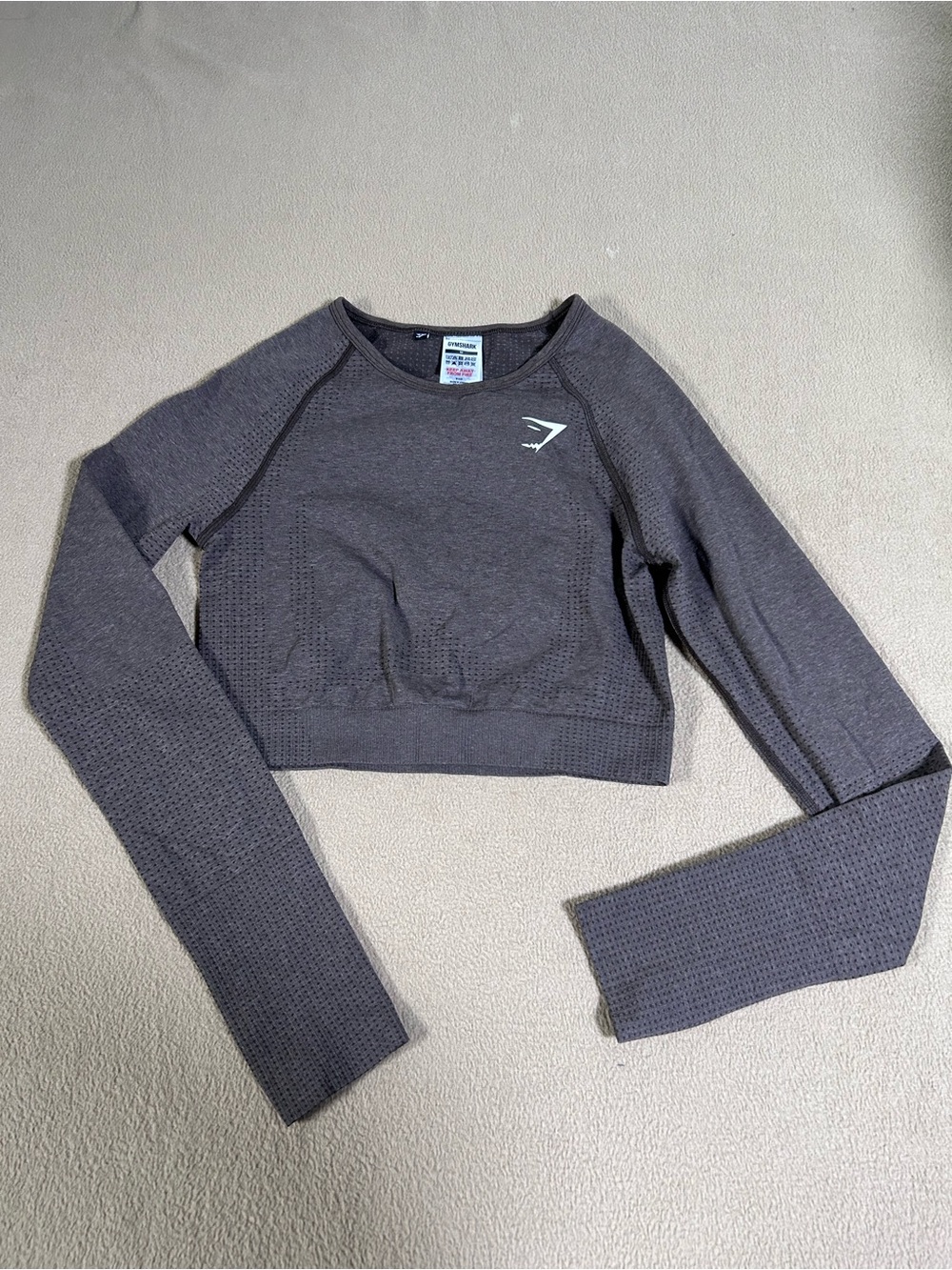 GYMSHARK - Long Sleeve Crop